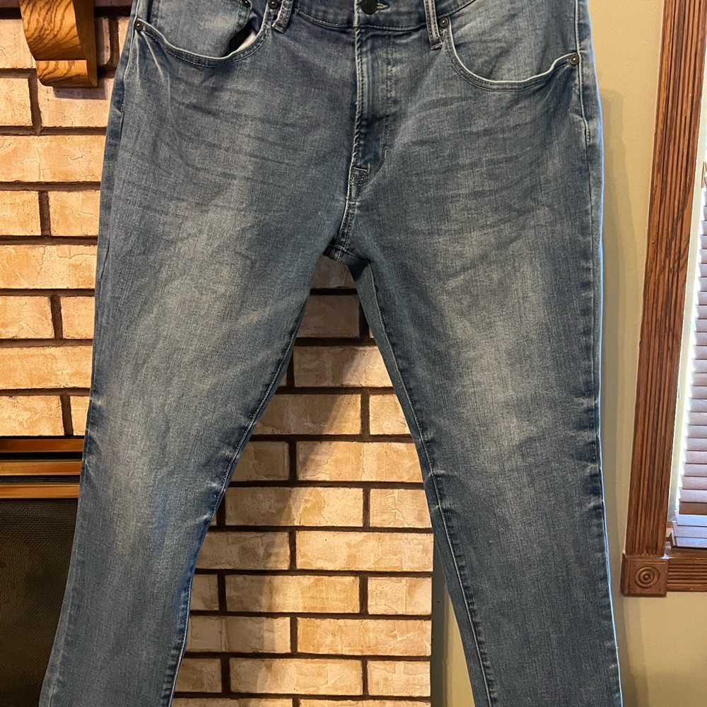 Men’s Arizona Advance Flex 360 Slim Blue Jeans 36 29 Short Inseam Length